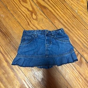 Old navy infant denim skirt